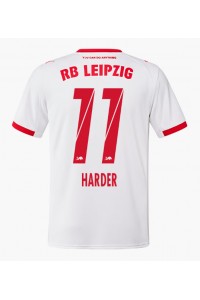 RB Leipzig Conrad Harder #11 Fotballdrakt Hjemme Klær 2025-26 Korte ermer
